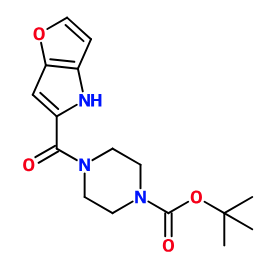 (image for) MCYF1402 tert-Butyl 4-(4H-furo[3,2-b]pyrrole-5-carbonyl)piperazine-1-carboxylate